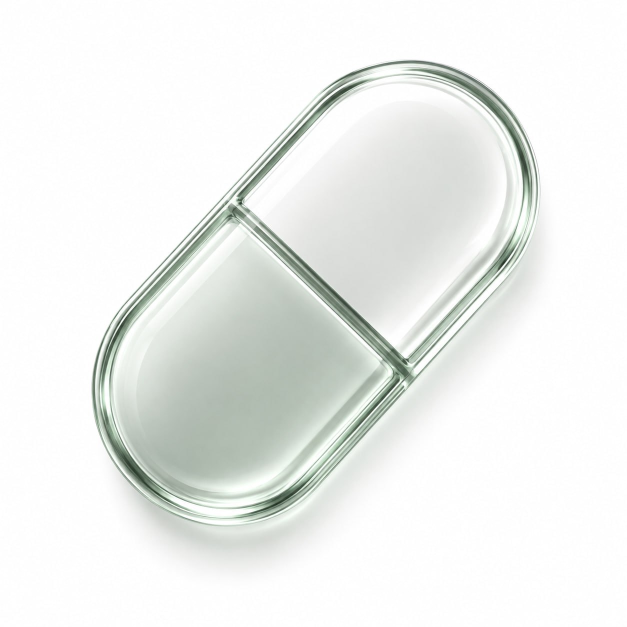 Glass capsule artwork for pumponc